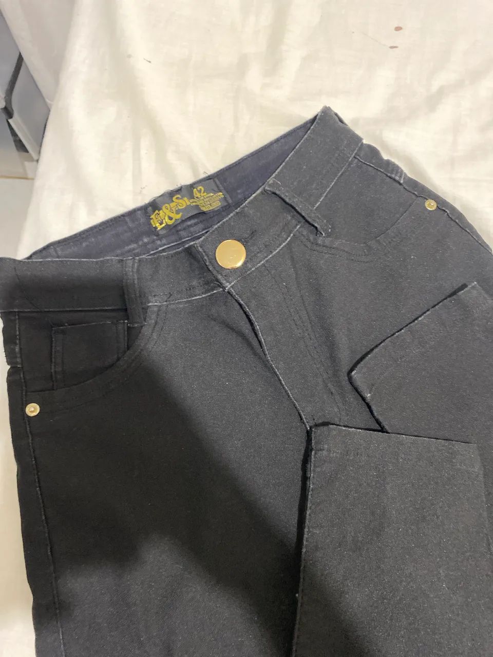 Calça preta Cigarette nova - Foto 2