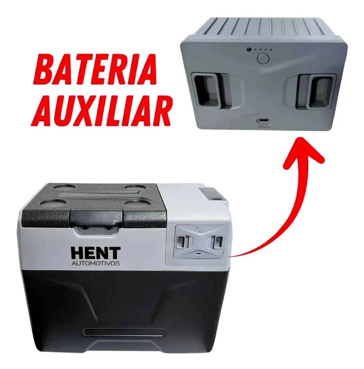 Bateria para Geladeira portátil ECX 30L, 40L, 50L e 75L ECX40 ZAP(62)9.9684_5678 - Foto 2