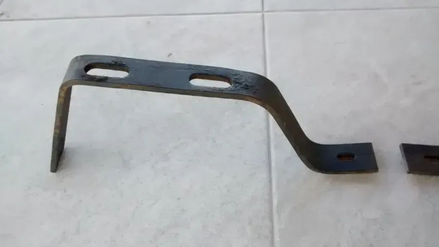 Antigo Jogo De Suporte Dos Para-choques Do Dkw Belcar Rio 65 (Usado) - Foto 4