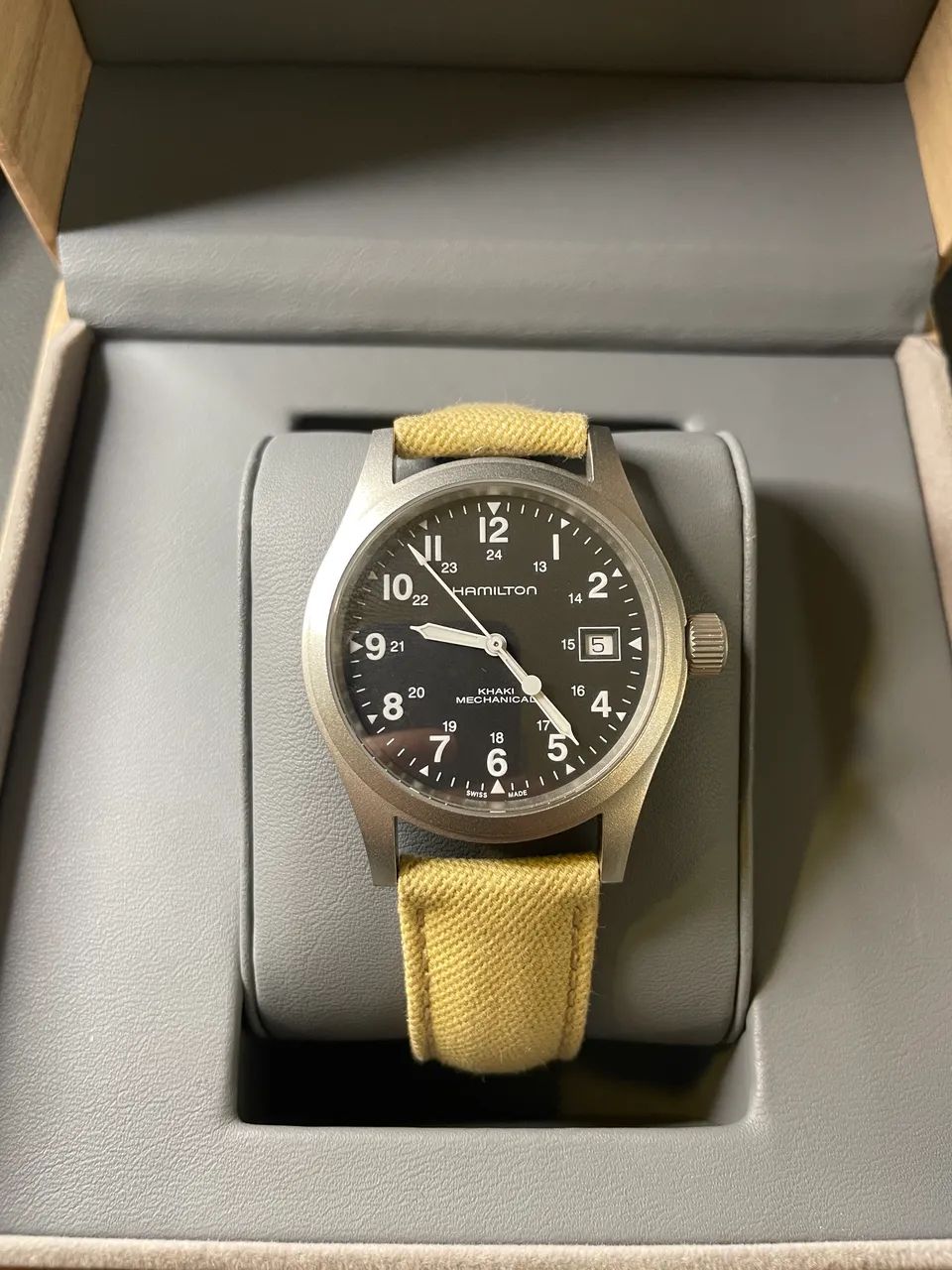 Relógio Hamilton Khaki Mechanical