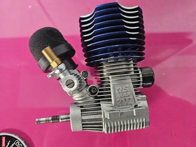 Motor para Automodelo O.S 21 MAX Ver II