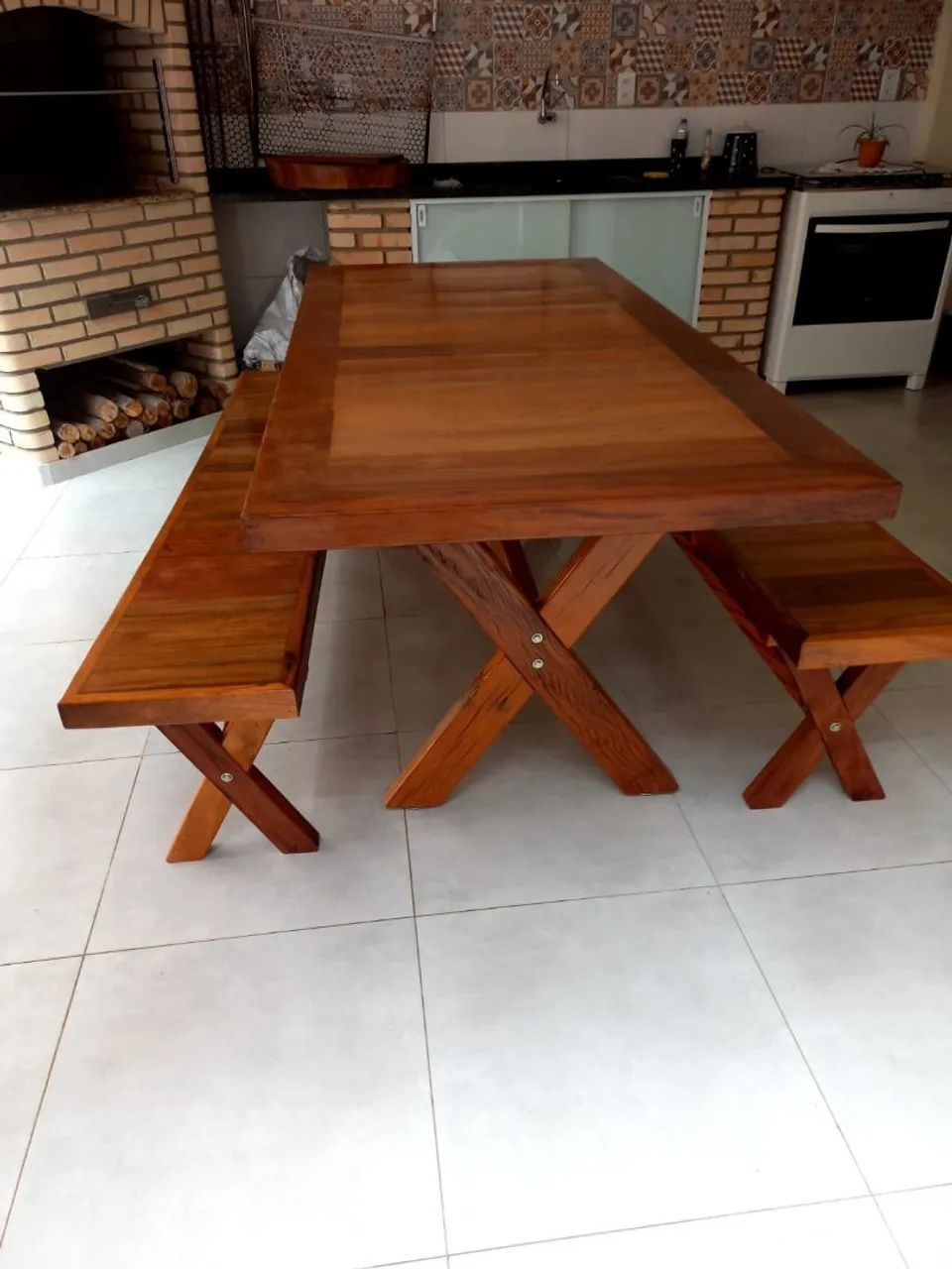 Mesa de madeira - Foto 2
