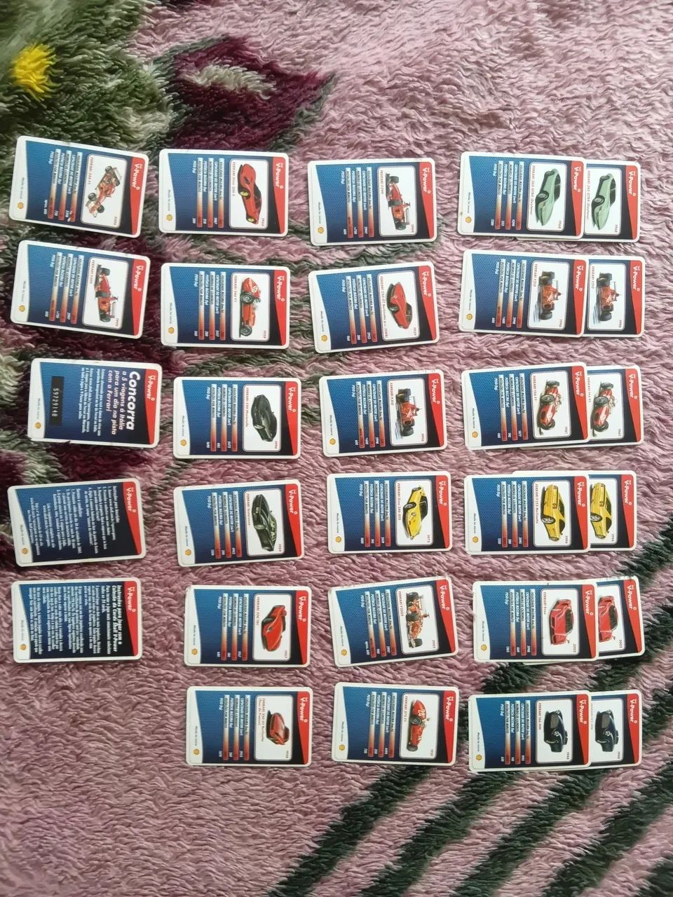 cards cartas Shell V Power Ferrari 2007