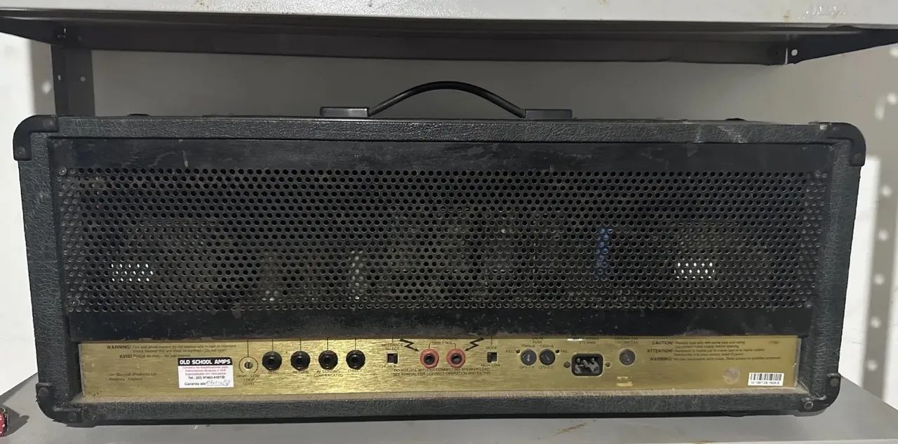 Amplificador marshall jcm 900 modelo 4100 hi gain 100w - Foto 3
