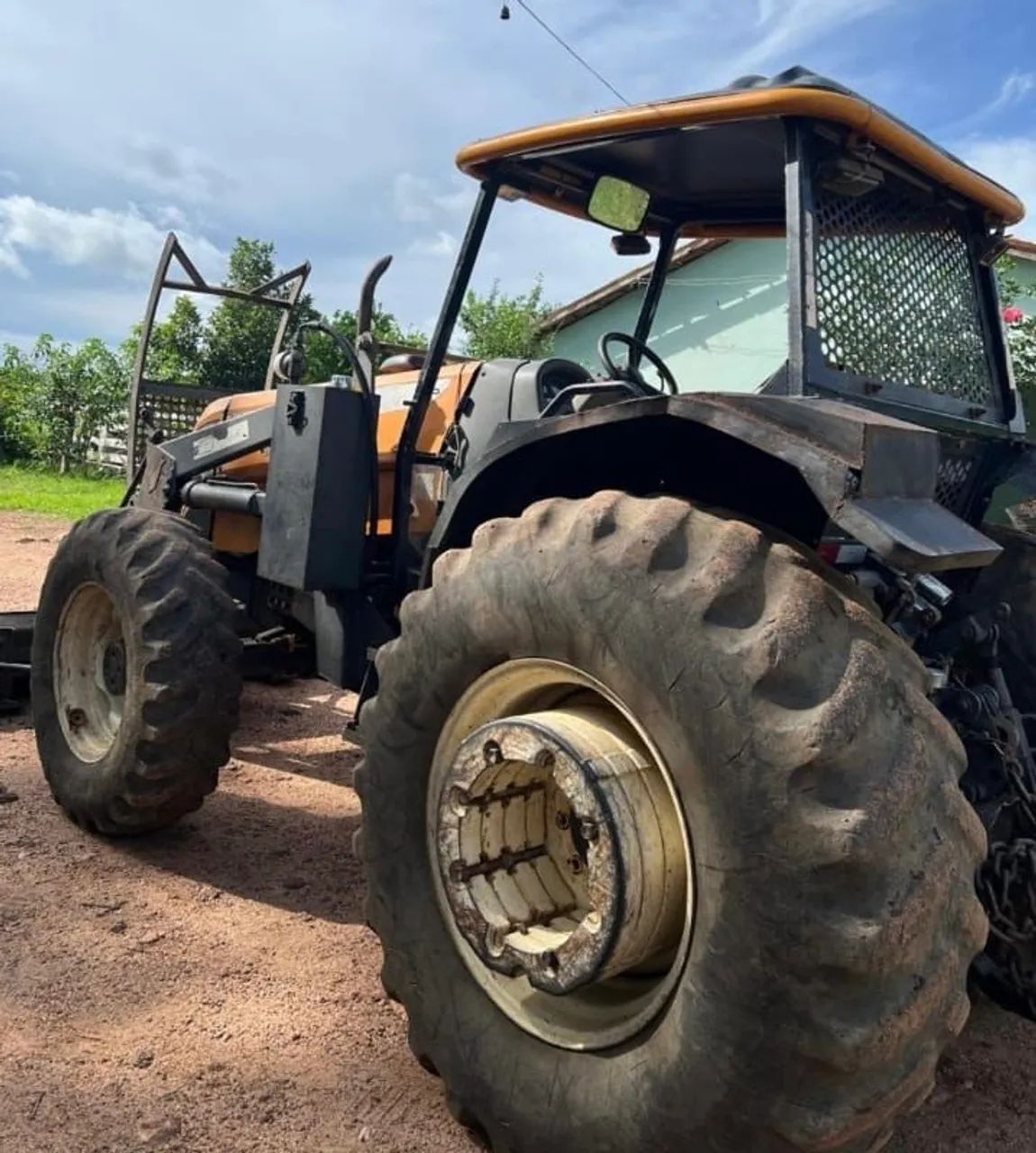 Vendo valtra BM 110 acompanhado com a grade - Foto 6