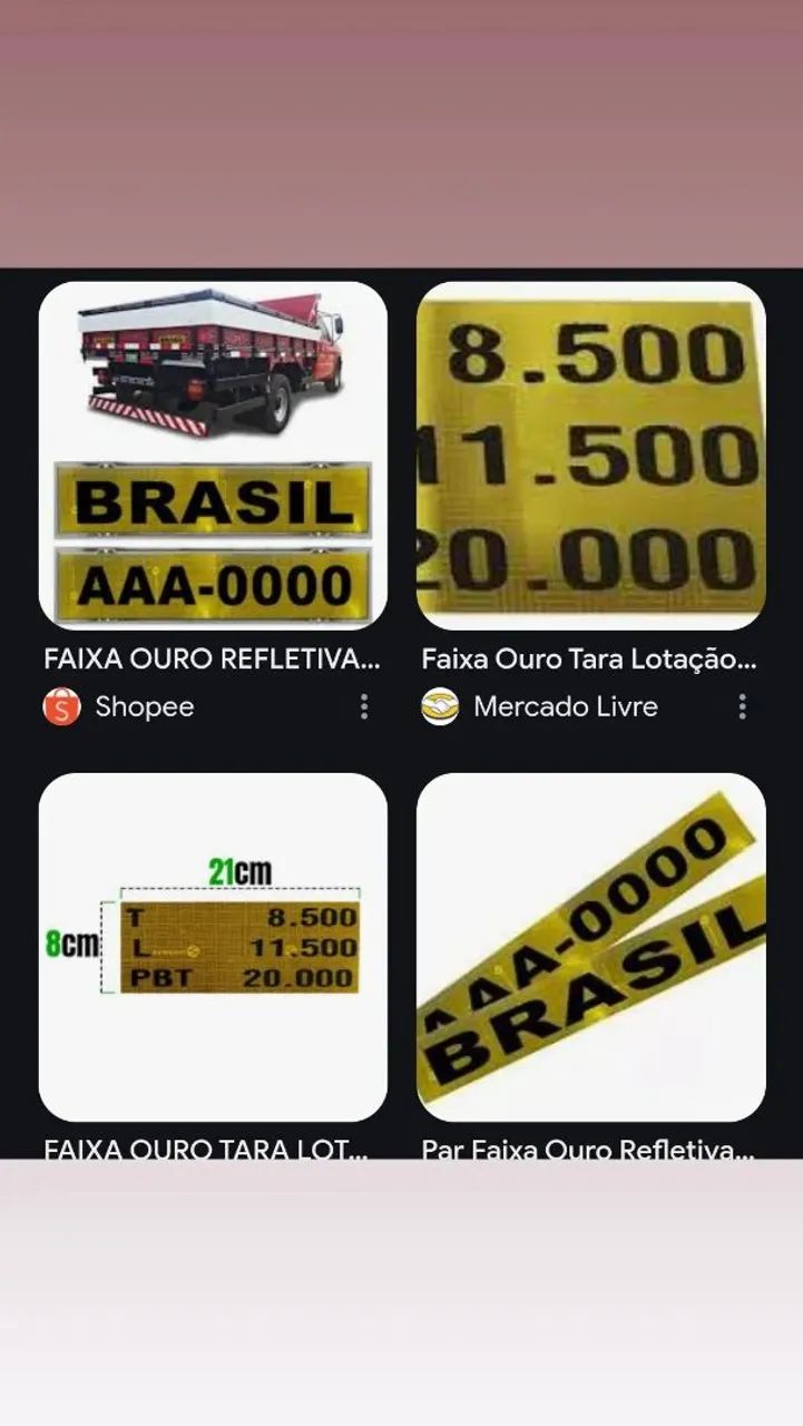 Suporte  de placa pra moto  carro