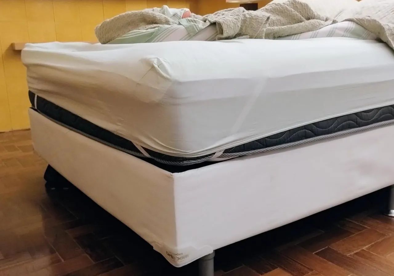 Cama Box + Colchão Casal 