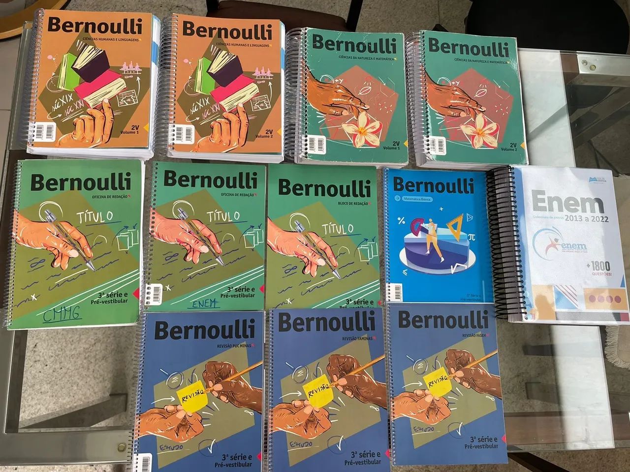 Livros e Apostilas do Bernoulli ENEM