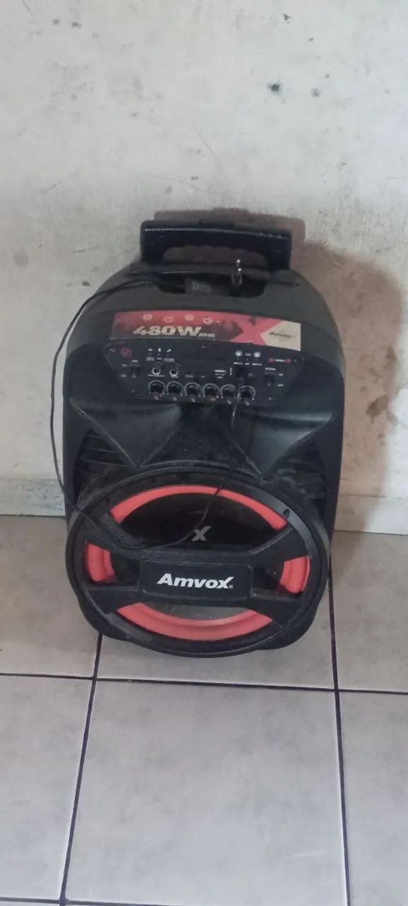 Caixa de som amvox 
