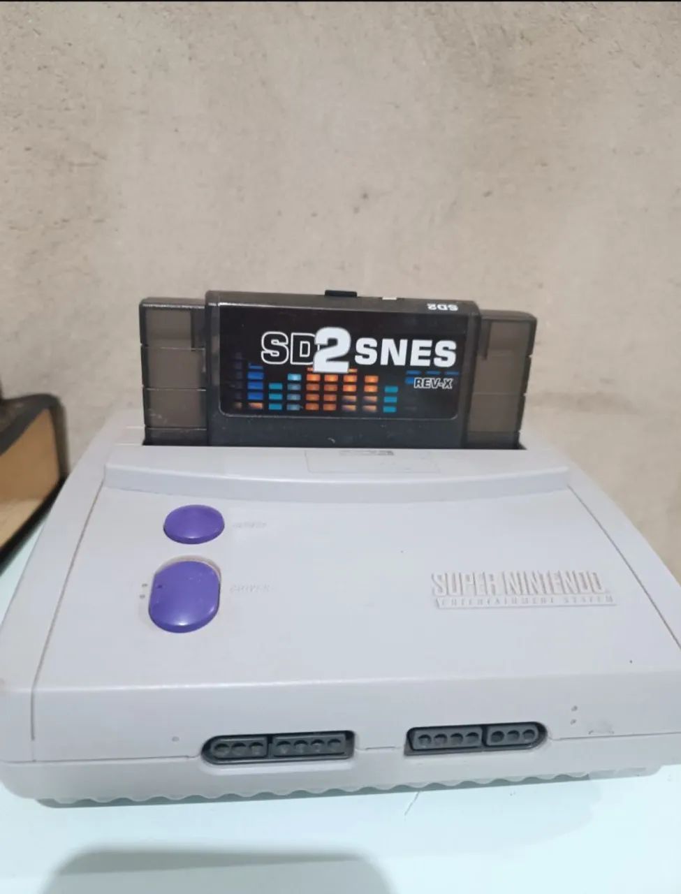 Super Nintendo babay conservado