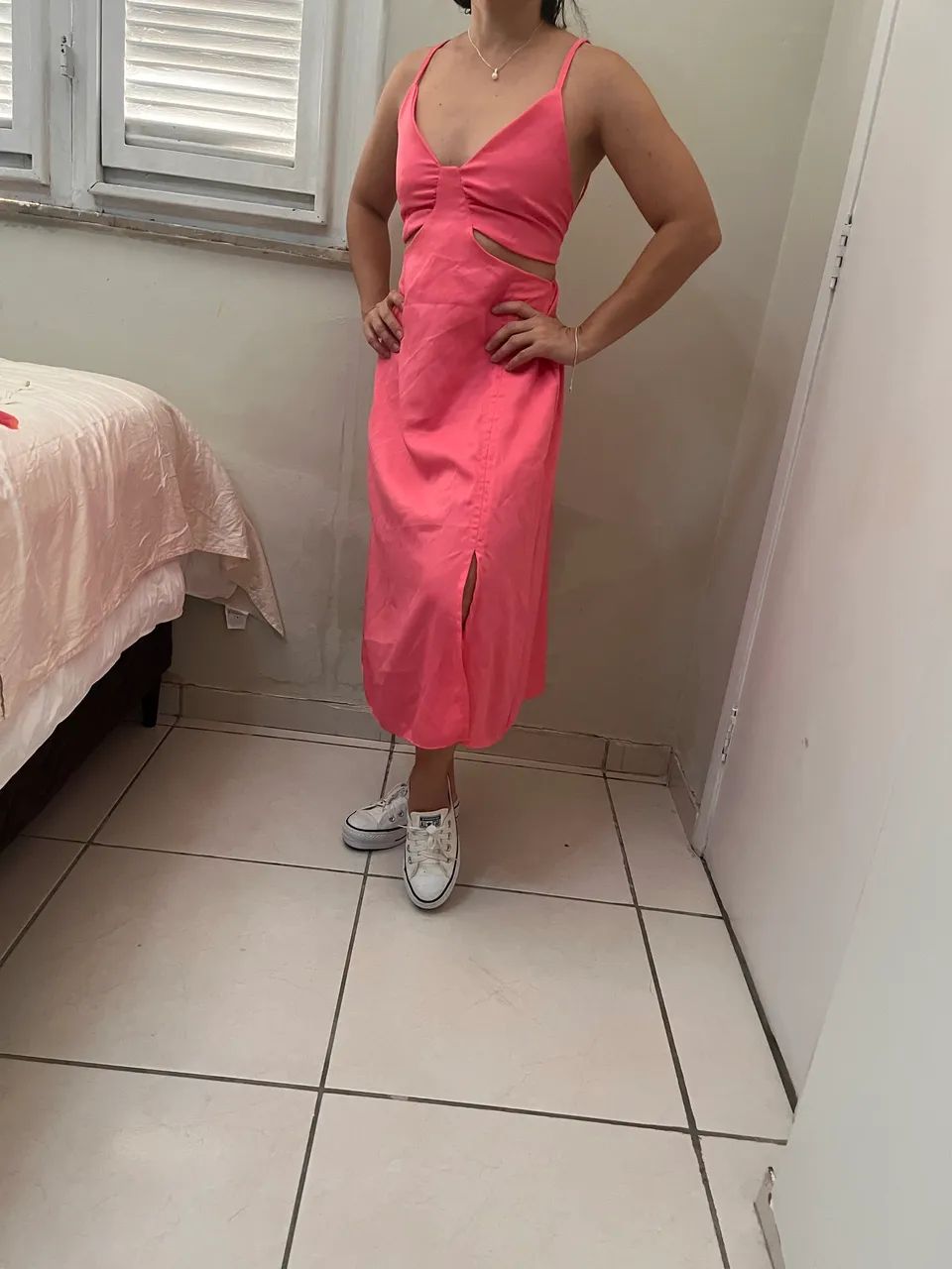 Vestido rosa neon P várias ocasiões  - Foto 4