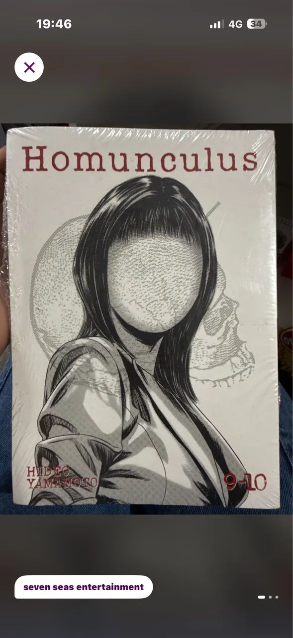 Mangá homunculus hideo Yamamoto 9-10 - Livros e revistas - Jardim