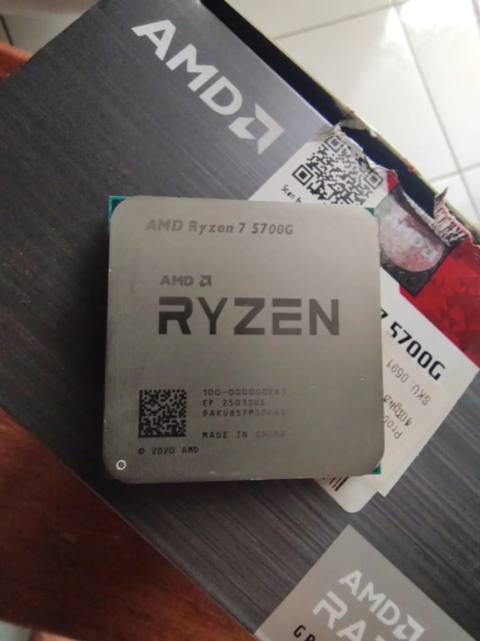RYZEN 7 5700G - 4.6 GHz de velocidade - 8 núcleos e 16 threads - Foto 6
