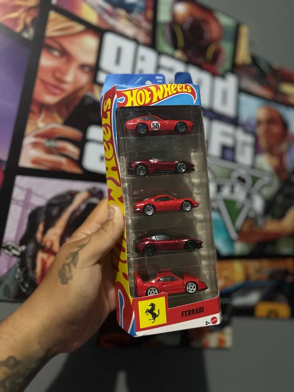 Hot wheels Pack Ferrari  - Foto 3