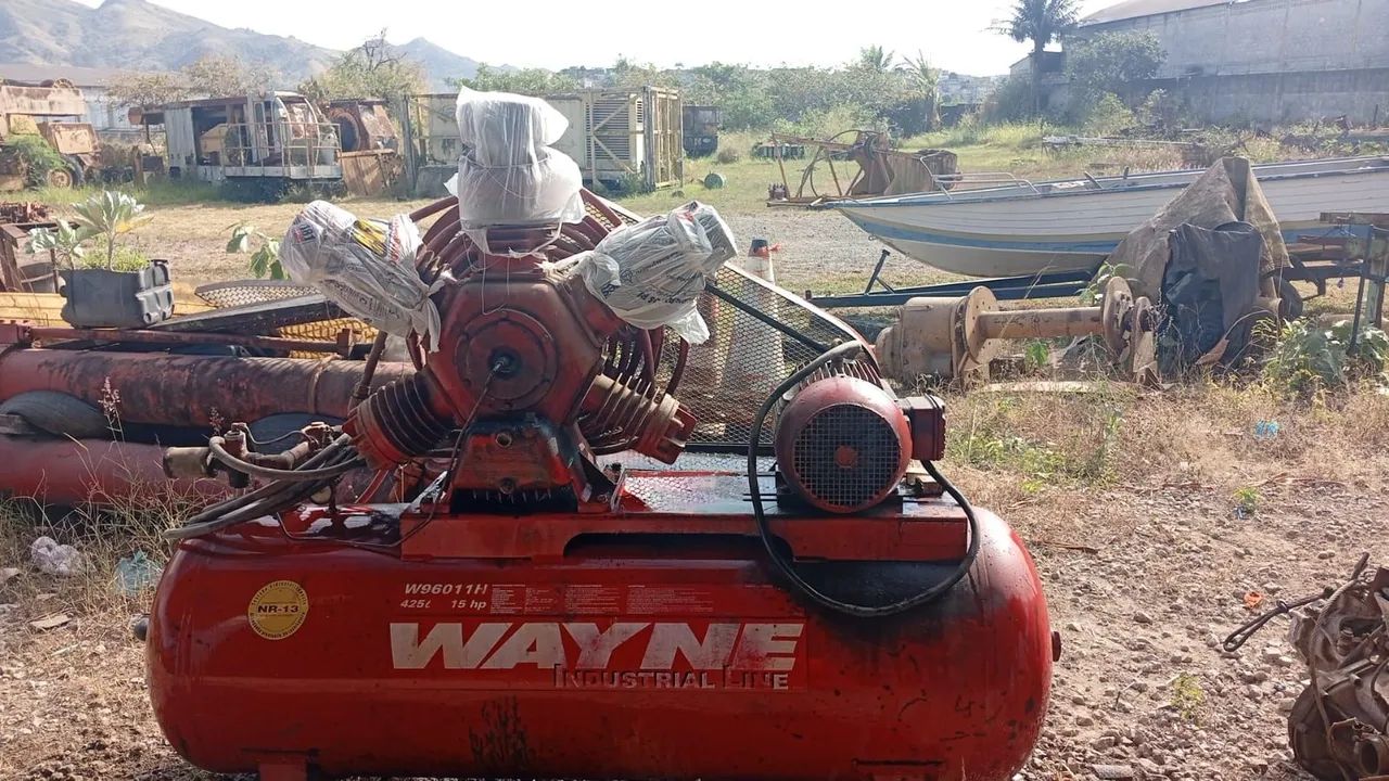 Compressor de ar Wayne 3 cabeçotes 60 pés 