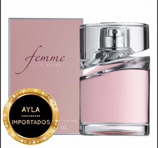 5 x R$: 49,80 Hugo Boss Femme EDP 75ml