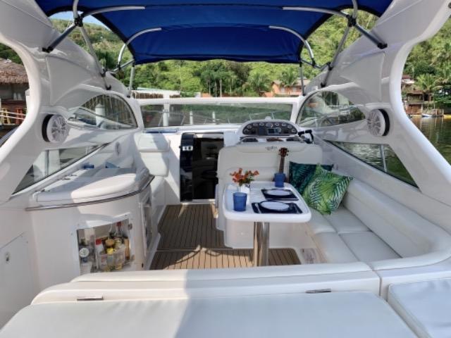 Lancha Yacxo 337 - 2011 Diesel mercruiser 440hp ( estilo passeio - phanton, cimitarra.) - Foto 19