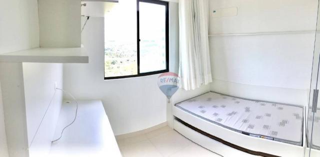 Apartamento com 2 dormitórios à venda, 52 m² por r$ 239.990,00 - ponta negra - natal/rn - Foto 13