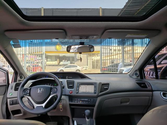 Honda Civic EXR 2.0 13/14 flex aut. prata - Foto 12