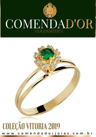 Anel de formatura, em Ouro, a partir de R$:450,00 a vista!