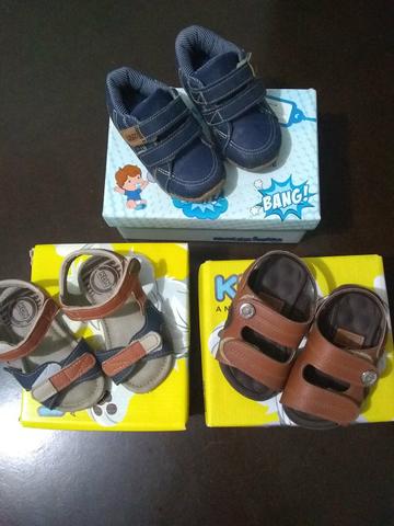 Vendo lote de sapato de menino e tapete de Eva - Foto 4