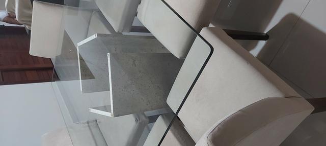 Mesa de Jantar Quadrada + cadeiras - Foto 5