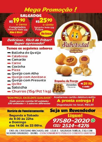 100 salgados fritos + Kuat ou Sukita 2 litros - Foto 4