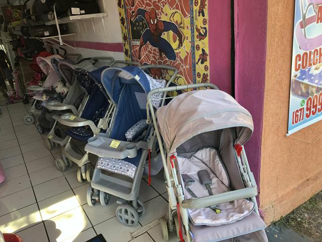 Carrinho de Bebe Galzerano Estampa Unissex - Foto 3
