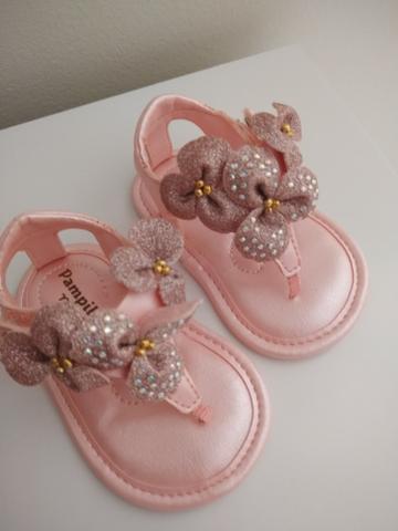 Kit 5 sapatinhos para bebê