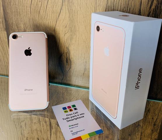 IPhone 7 128GB Rose. ACEITO CARTÃO - Foto 5
