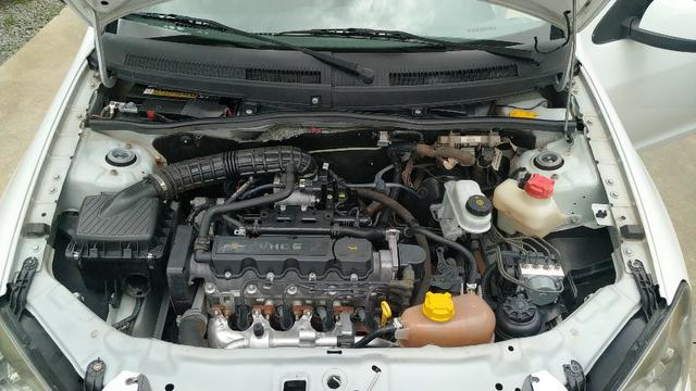 Celta LT 2014 Branco Completo + Airbag e Abs - Foto 8