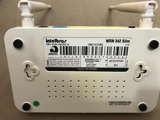 Roteador Wireless Intelbras WRN 342 Slim - Foto 6