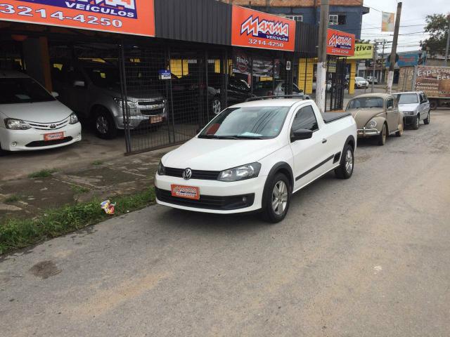(SEM ENTRADA) Saveiro Trendline G6 CS 1.6 2015 Menos Ar - Foto 6