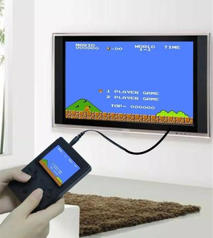 Mini game portátil retrô Nintendo 400 jogos incluso - Foto 3