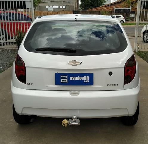Celta LT 2014 Branco Completo + Airbag e Abs - Foto 5