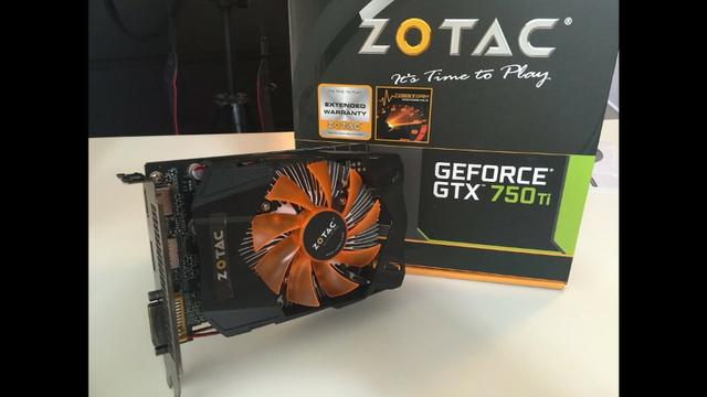 Placa de Video Nvidia Zotac GTX 750ti 2GB (usada)