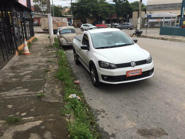 (SEM ENTRADA) Saveiro Trendline G6 CS 1.6 2015 Menos Ar - Foto 14