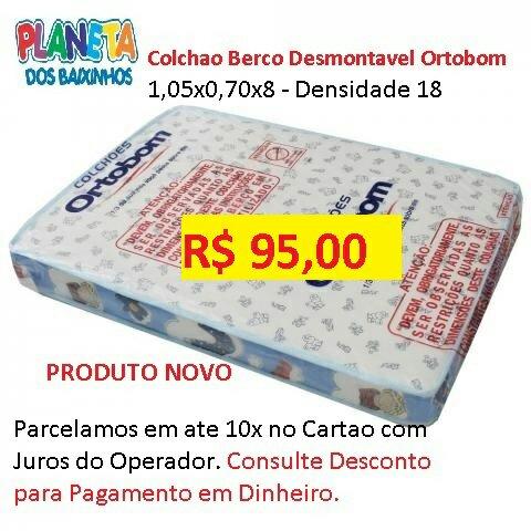 Colchao Infantil Somente . P R O D U T O L A C R A D O, Ortobom