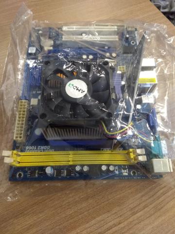 Athlon x2 dual core 2.1ghz am2 mb asrock n68-s ucc ddr2