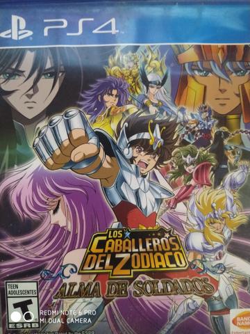 Jogo PS4 cavaleiros do zodiaco