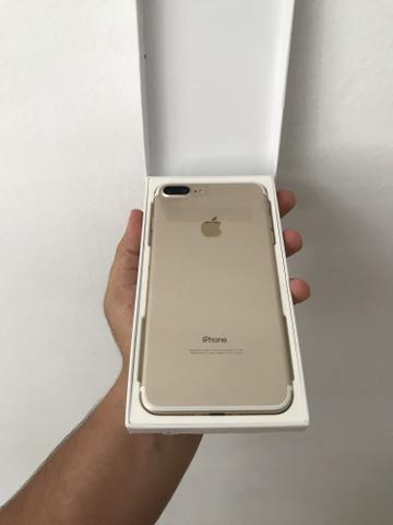 IPhone 7 Plus Aparelho de Vitrine 128gb Rosé e Dourado com Garantia e Procedência - Foto 2