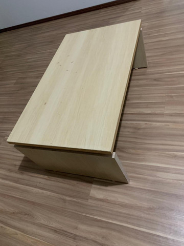 Vende-se mesinha de centro e raque para televisão