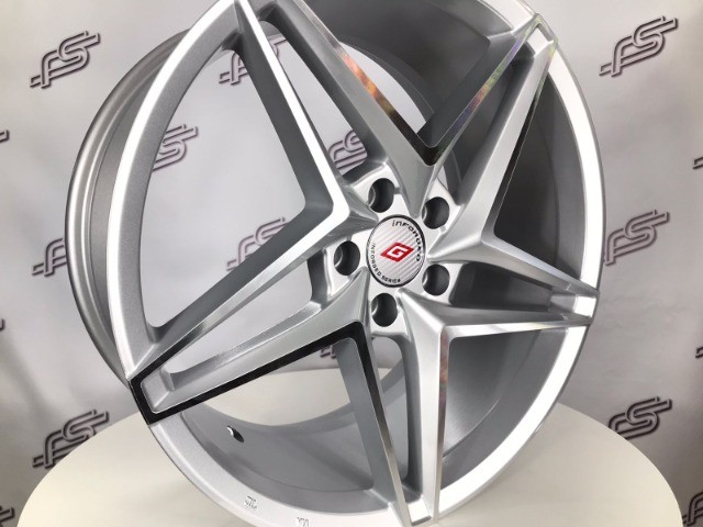 Rodas Inforged iFG 46 Prata 5x113 - 19x8,5 19x9,5 aro 19 duas talas - Foto 3