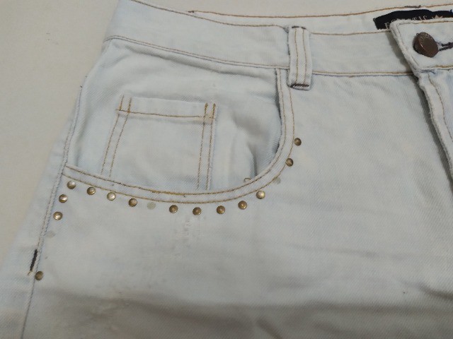 Dois Shorts Jeans Femininos Mercatto E Eclectic Tam. 42 - Foto 4