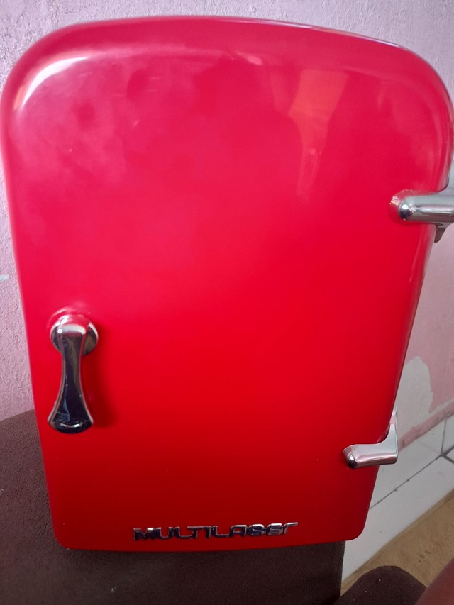 Mini geladeira retro  - Foto 4