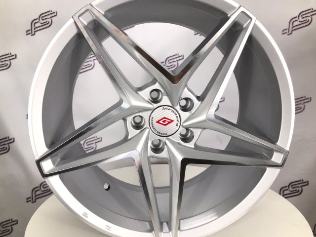 Rodas Inforged iFG 46 Prata 5x113 - 19x8,5 19x9,5 aro 19 duas talas - Foto 2