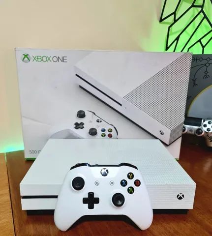 Xbox One S - 500GB - Ótimo Estado