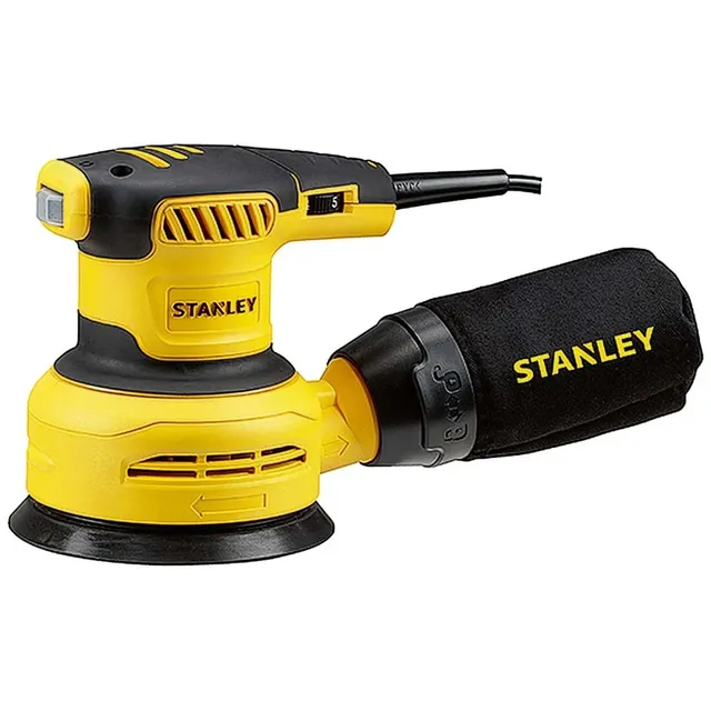 Lixadeira Roto Orbital 5 Pol. 300W com Coletor de Pó - STANLEY-SS30