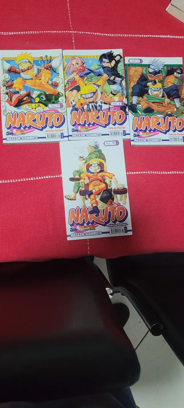 Mangá Naruto em Português Volume 39 Edição Pocket, Livro Panini Comics  Usado 80570250