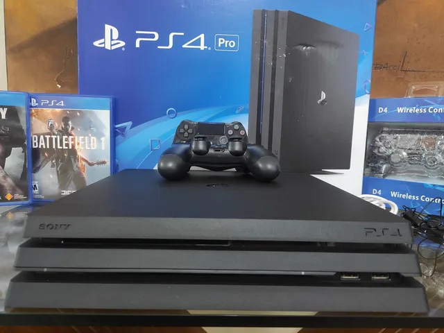 PS4 PRO 1TB USADO + 3 JOGOS - Get Game